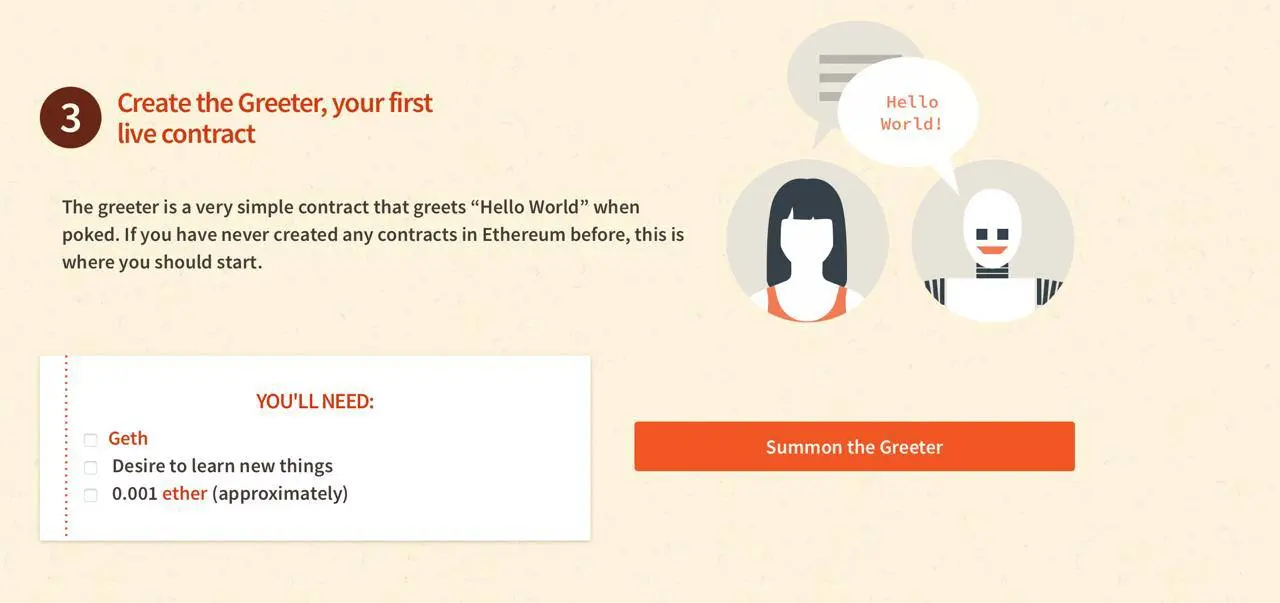 Greeter origin