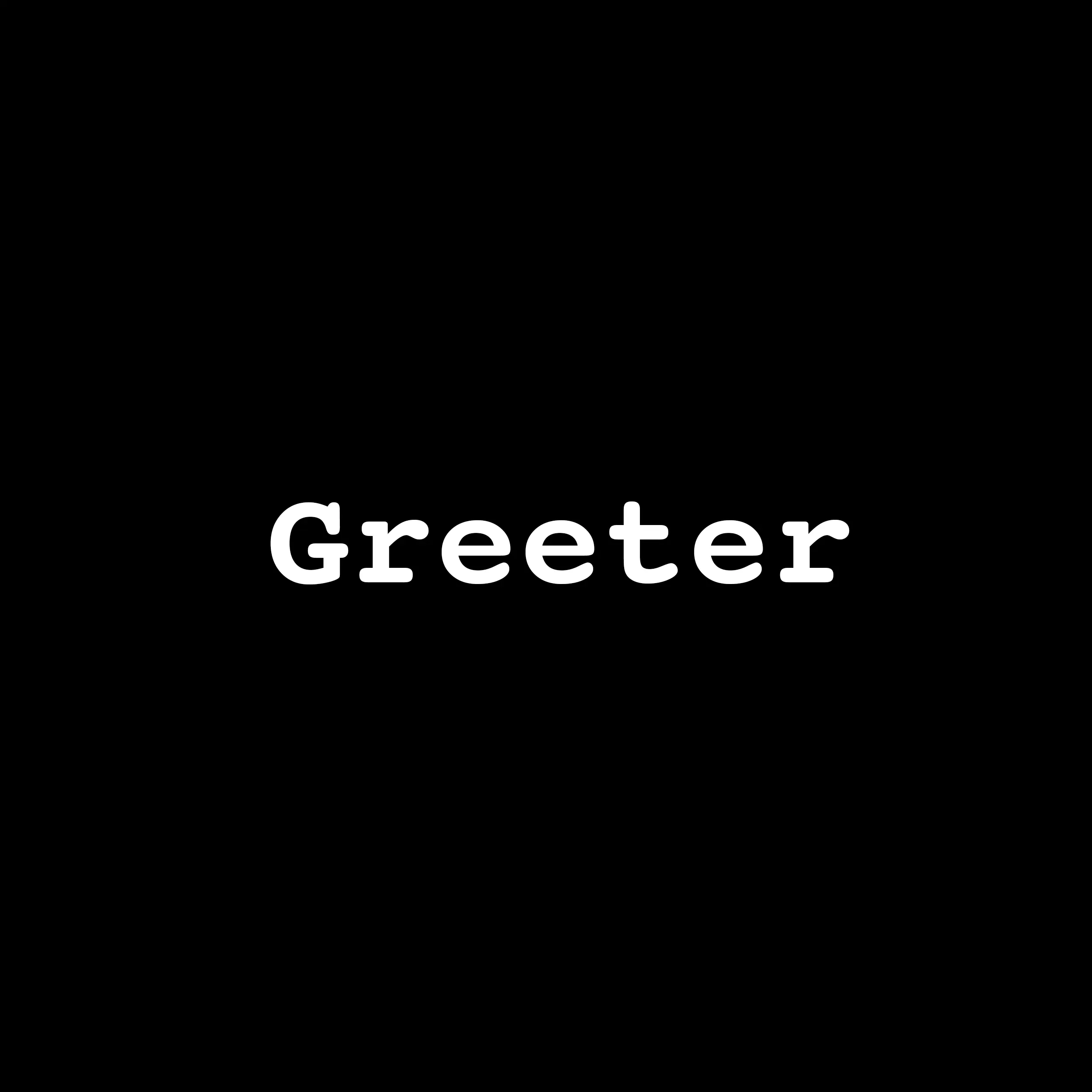 Greeter Logo